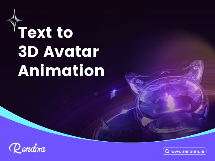 Rendora’s Text-to-3D Animation: Redefining AI Video Production