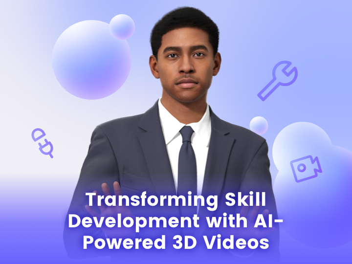 Streamline Skill Development and Knowledge Retention with 3D AI Videos